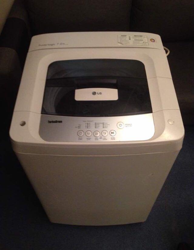 Lg turbo drum fuzzy logic hot sale 7kg
