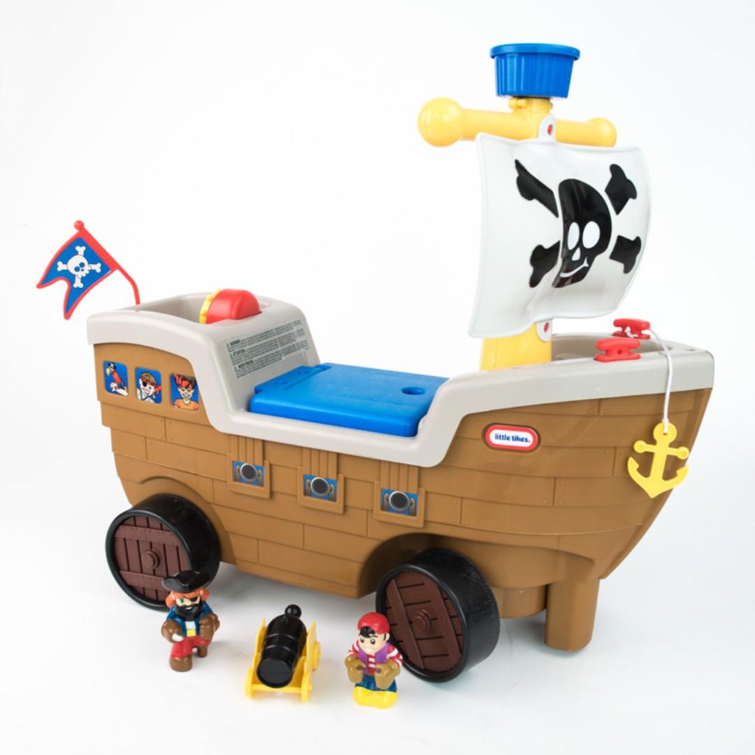 little tikes play n scoot pirate ship