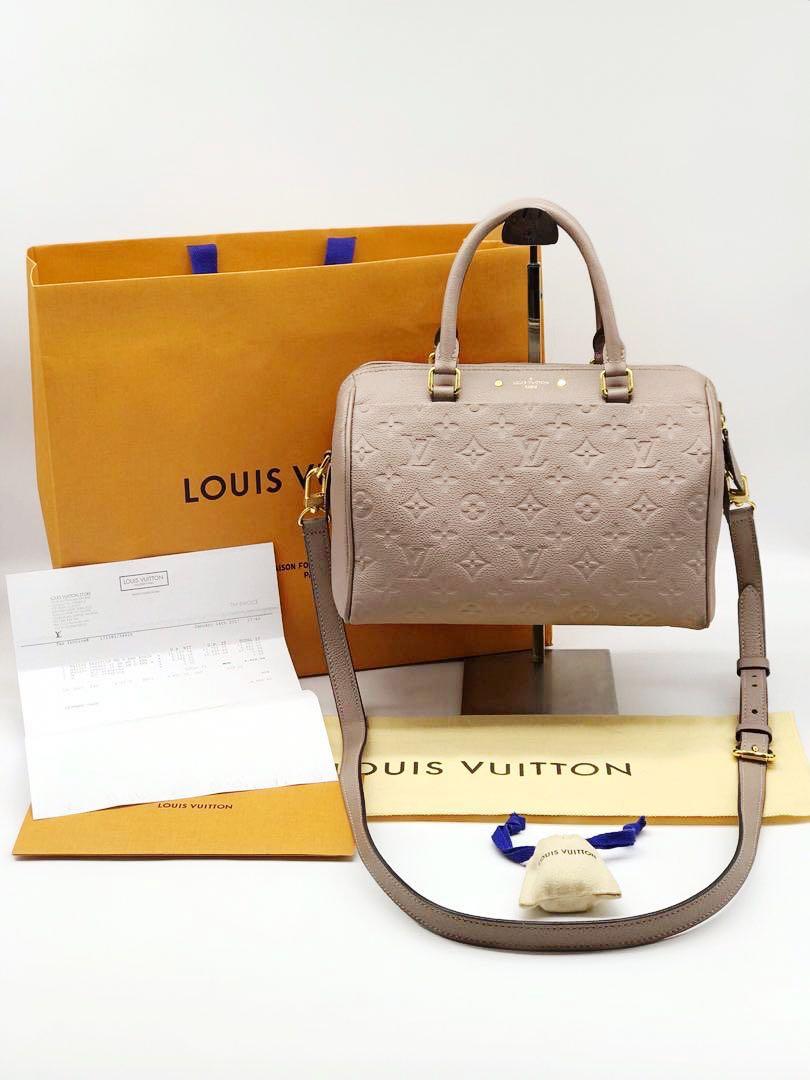 M42401 Louis Vuitton Speedy Bandoulière 25 Empreinte Handbag