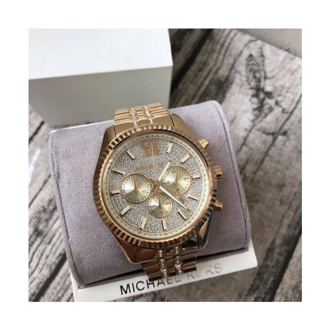 Michael Kors Lexington Chronograph Watch MK8579 Women s Fashion