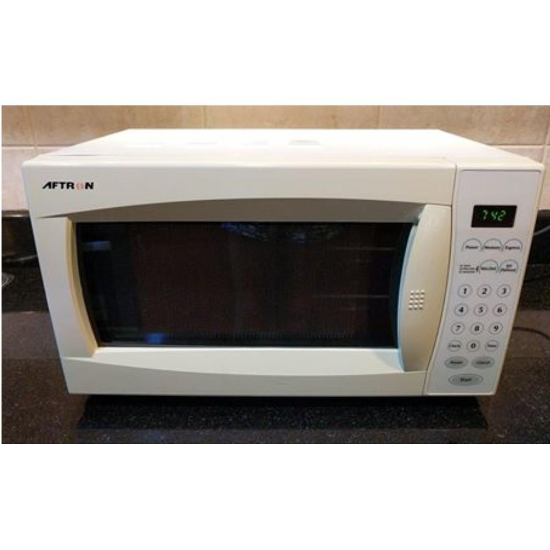 REDUCED MICROWAVE Aftron, TV & Home Appliances, Kitchen Appliances
