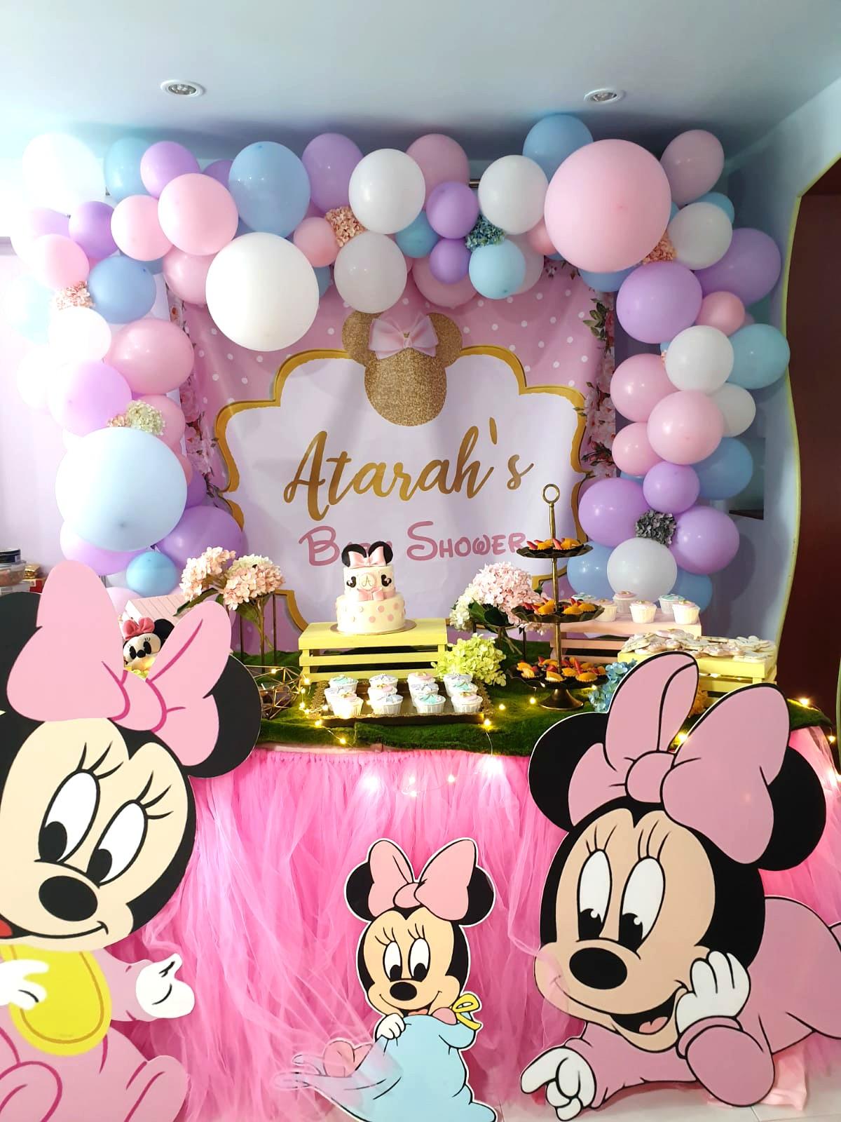 Minnie Mouse Dessert Table Food Drinks Baked Goods On Carousell