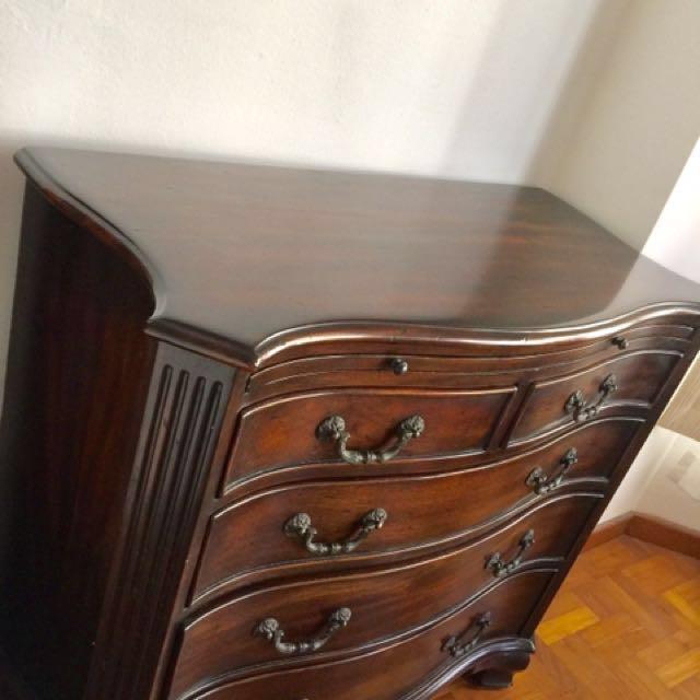 Moving Out Sale Rare 19th Century Antique Mahogany Chest Of