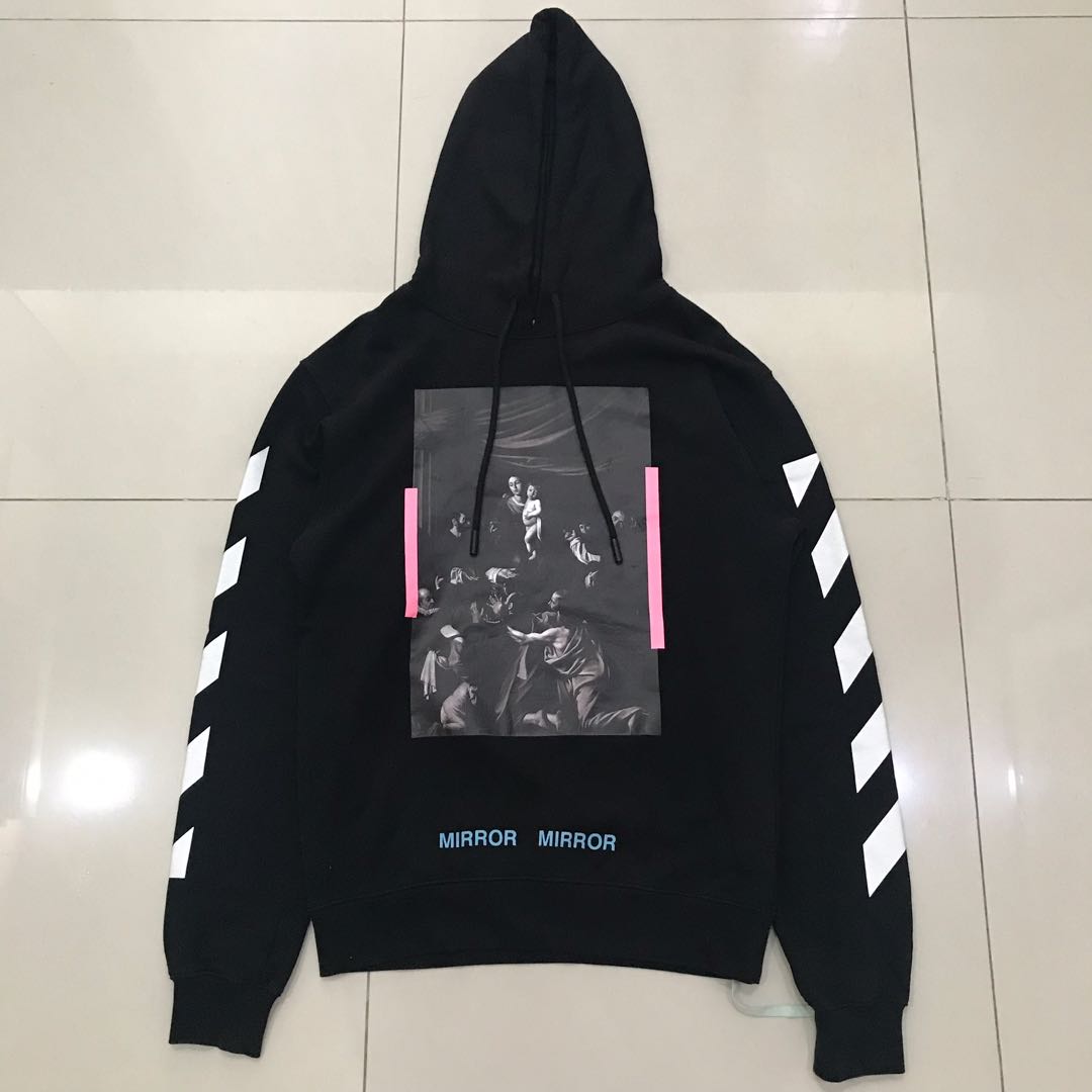 Off white caravaggio hoodie ss17 Clearance