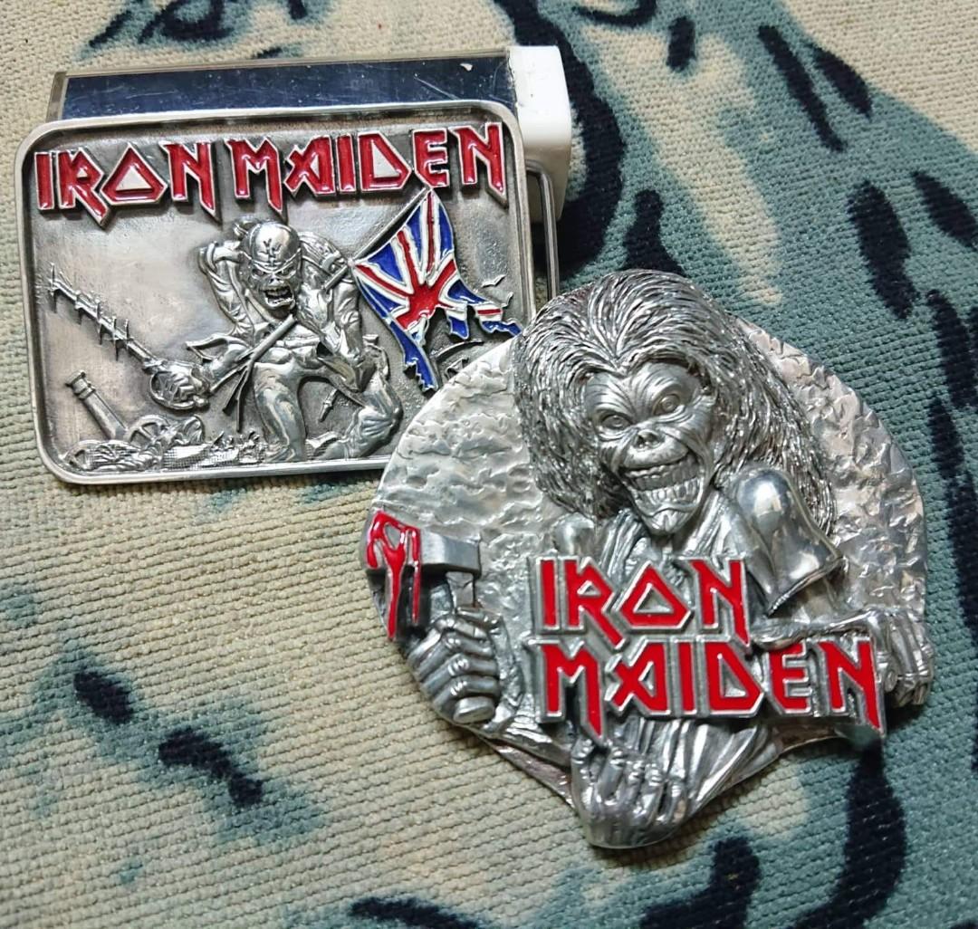 Iron maiden 2025 belt buckle