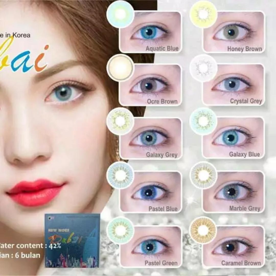 Original Softlens New More Dubai Kesehatan Kecantikan Rias