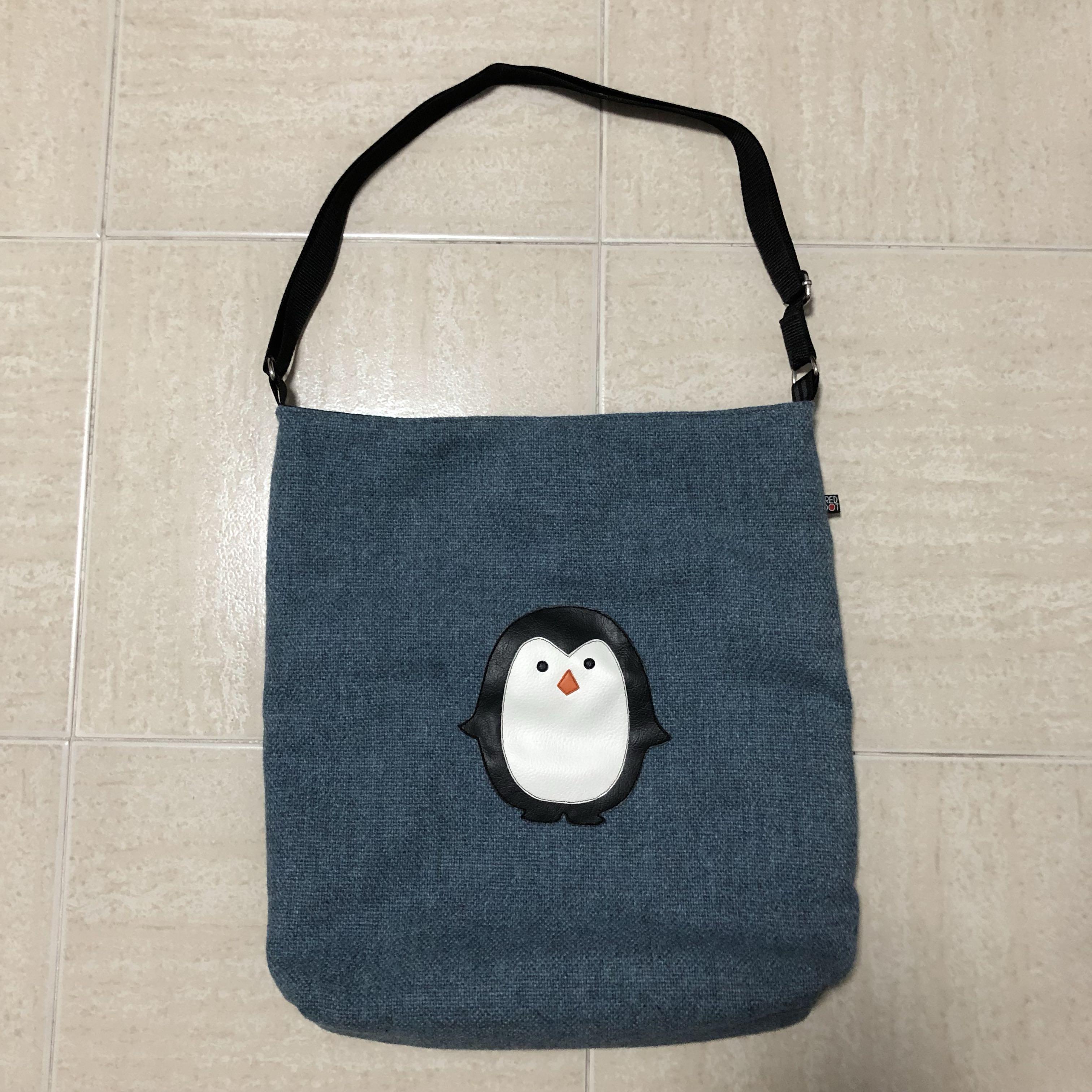 penguin tote bag