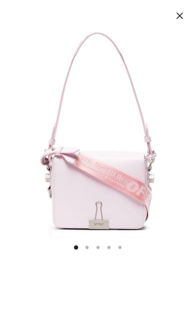 White and outlet pink bag