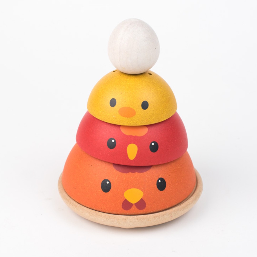 plan toys nesting chicken