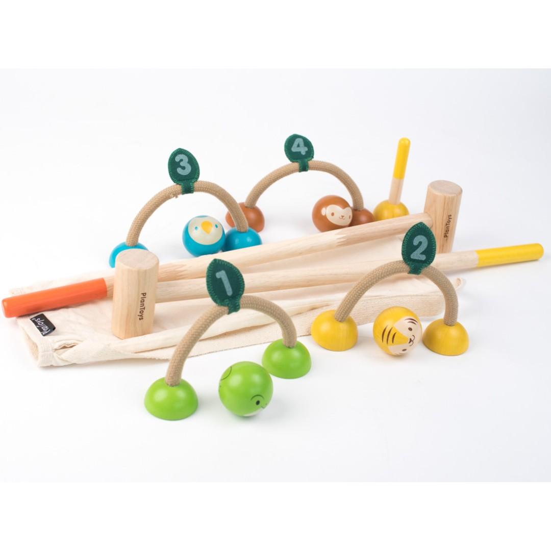 plan toys croquet set