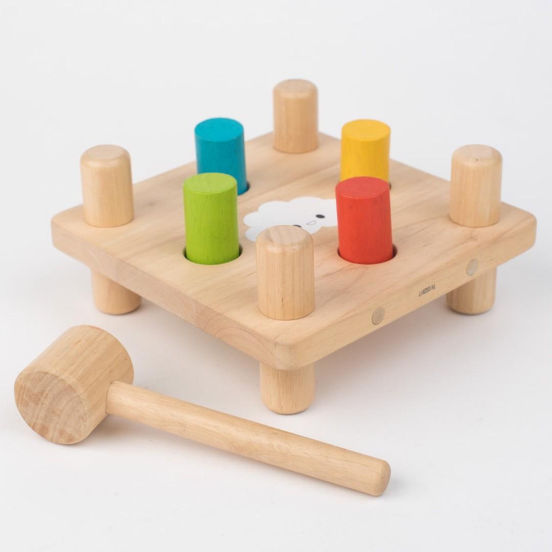 the wooden toy