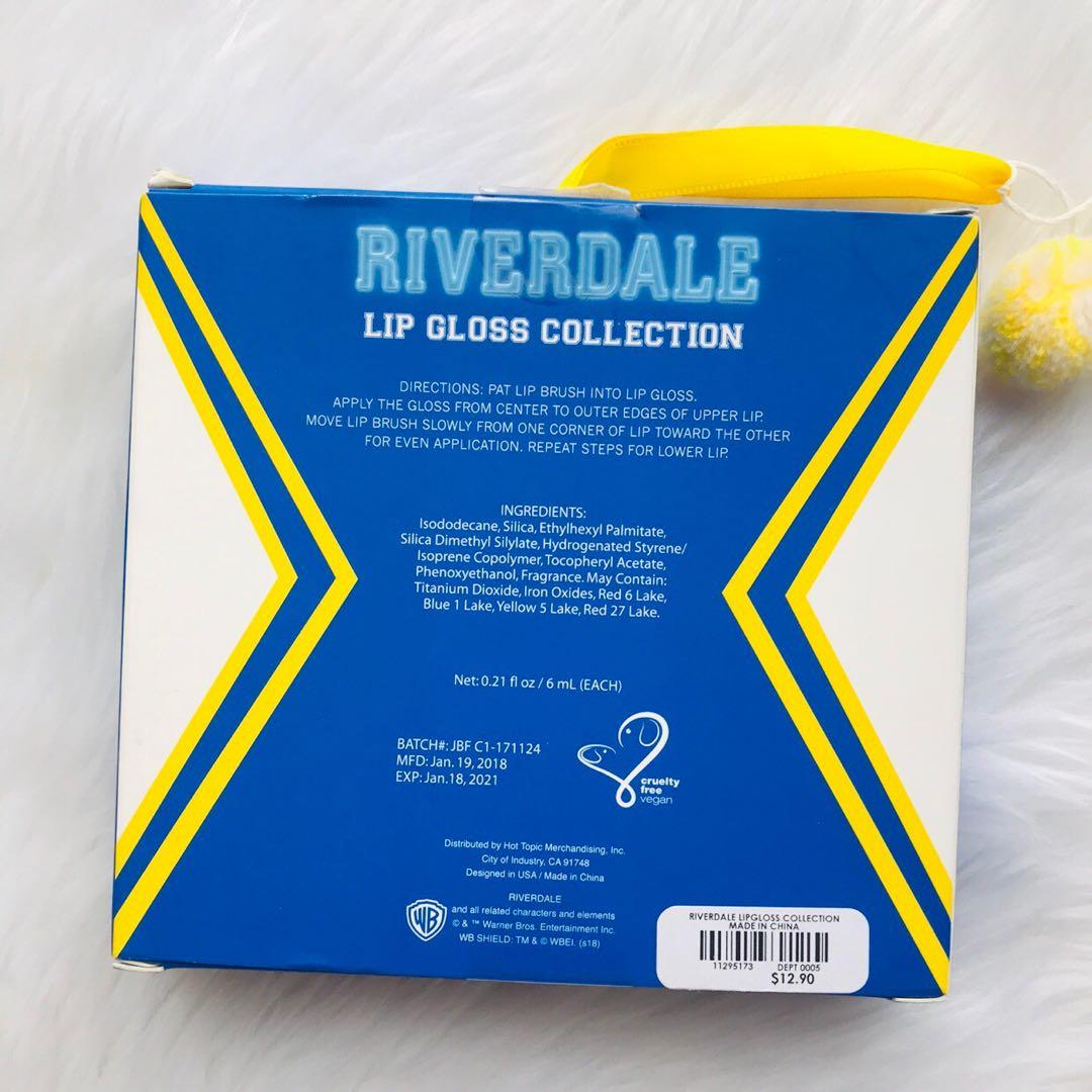 Riverdale Lip Gloss Collection Health Beauty Makeup On Carousell