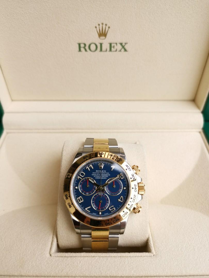 rolex 116503 blue