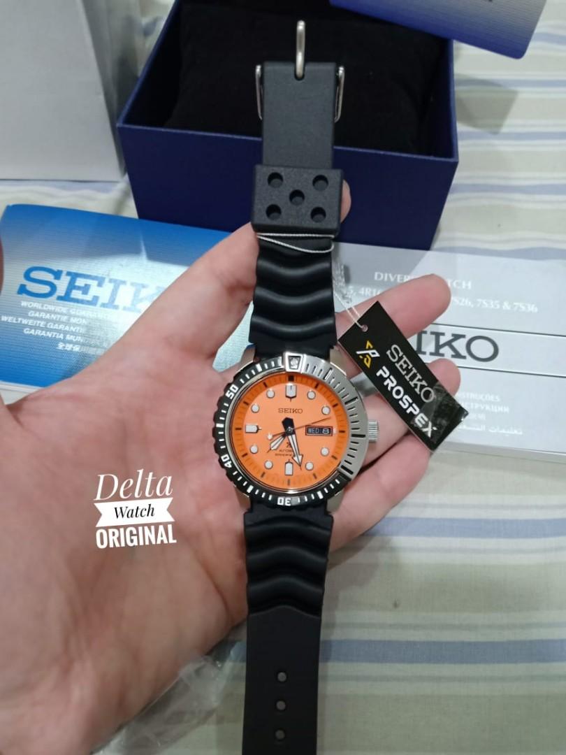 Jual Jam Seiko Prospex SRP589K1 Original SRP589K1 SRP589 Orange