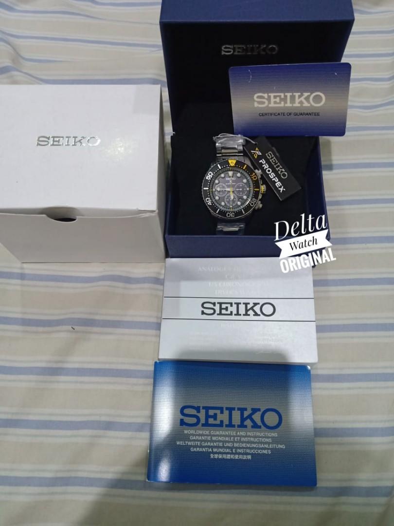 Seiko Prospex SSC613P1 Solar Chronograph Brand New Garansi Resmi
