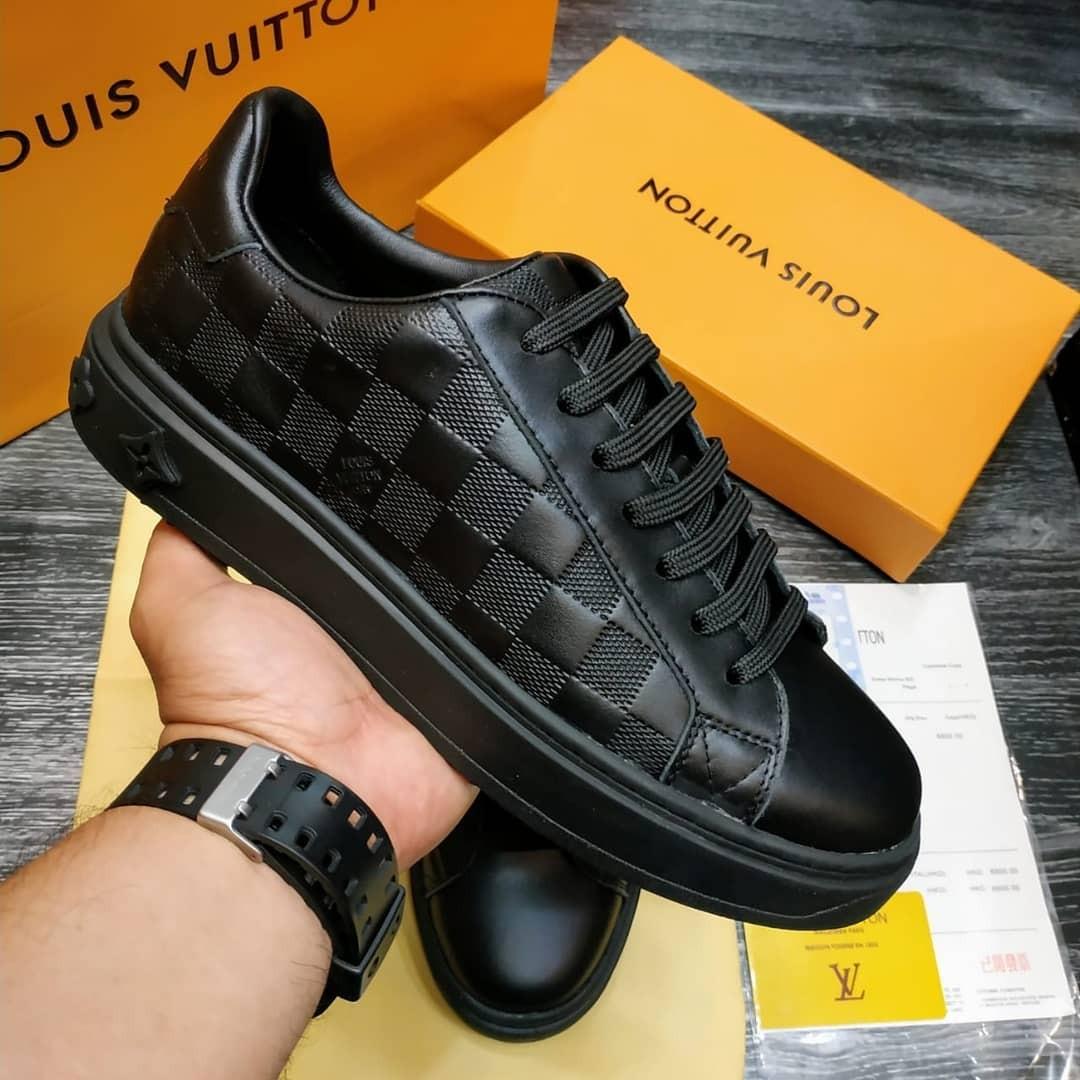 SEPATU LV ORIGINAL PRIA, Fesyen Pria, Sepatu , Sneakers di Carousell