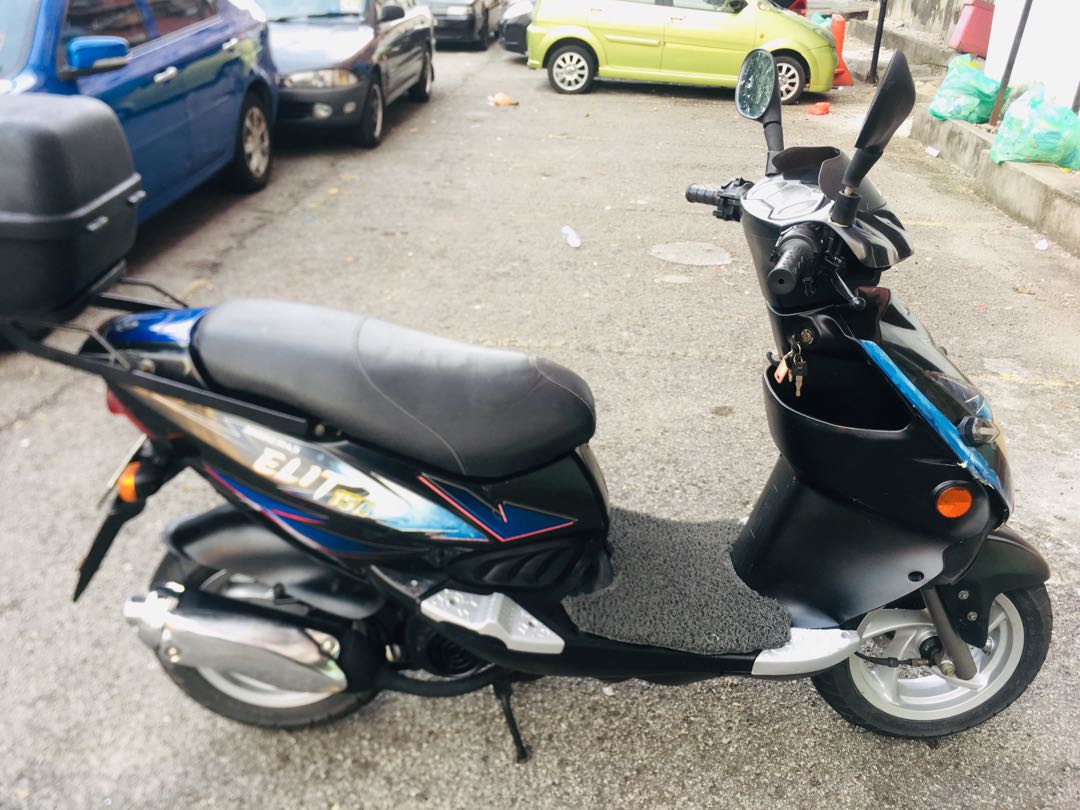 Skuter Modenas Elit 150cc With Box Motorbikes On Carousell