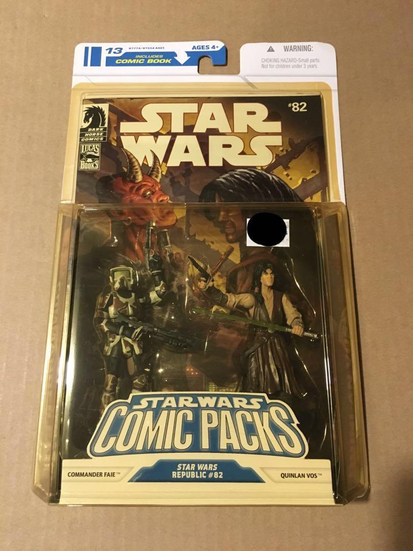 Star Wars Comic Packs 2 Pack Commander Faie and Quinlan Vos