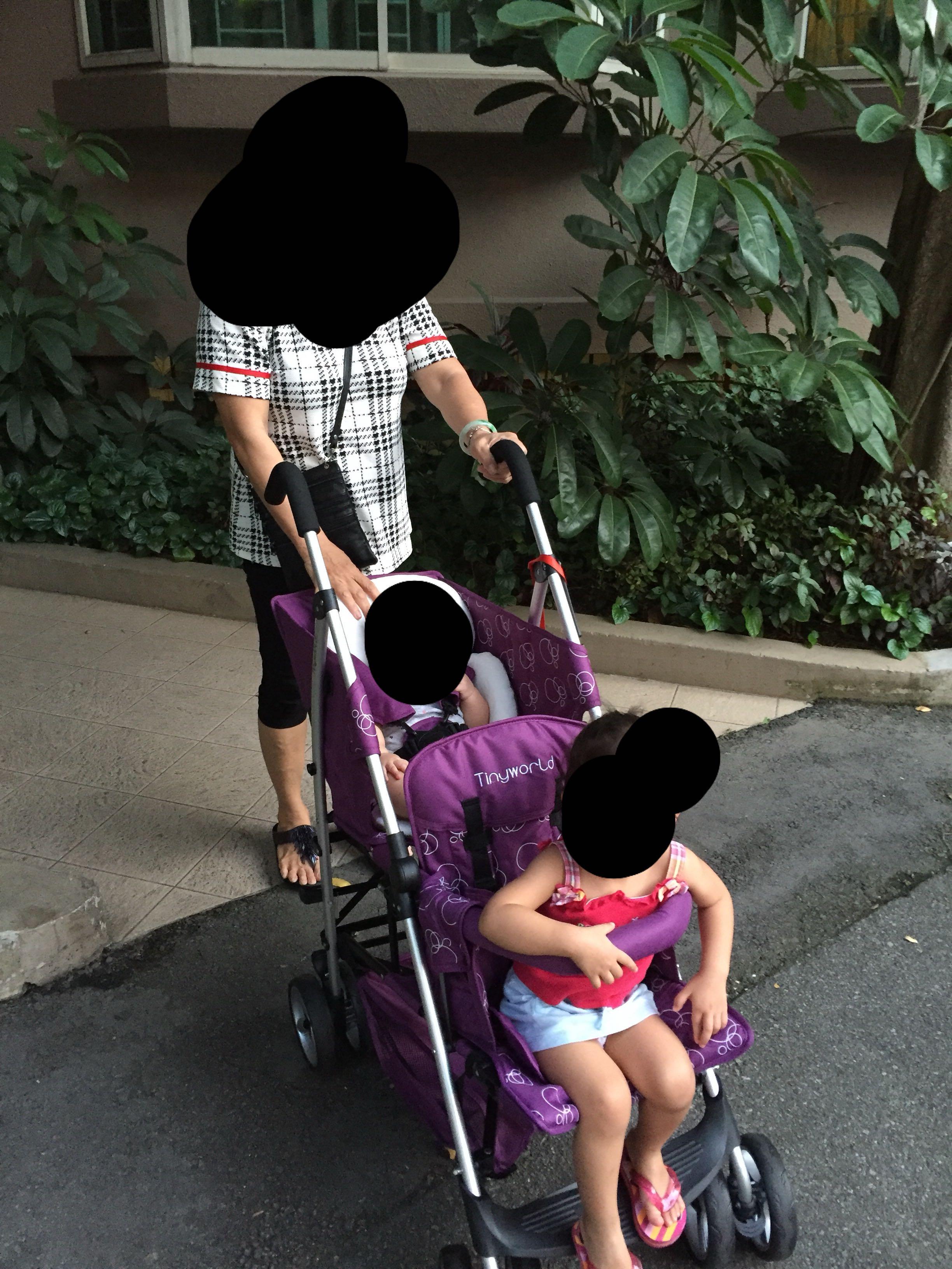 tinyworld double stroller