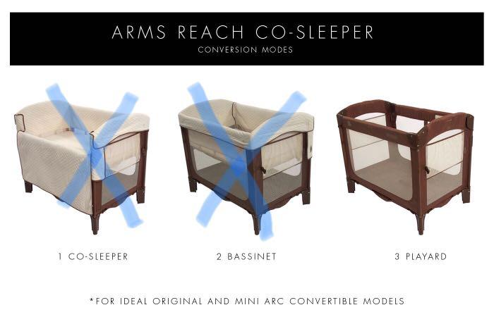 Arms reach on sale playard