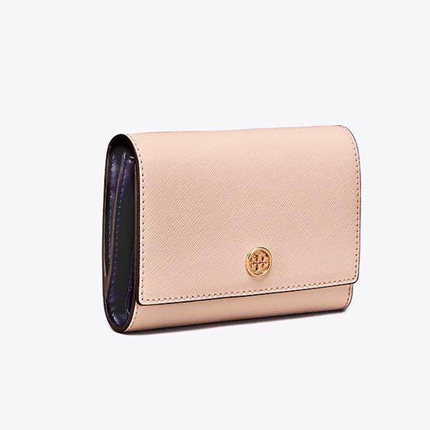 tory burch robinson medium wallet