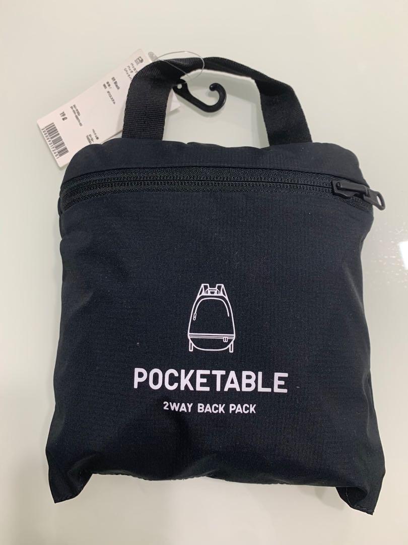 Uniqlo online pocketable backpack