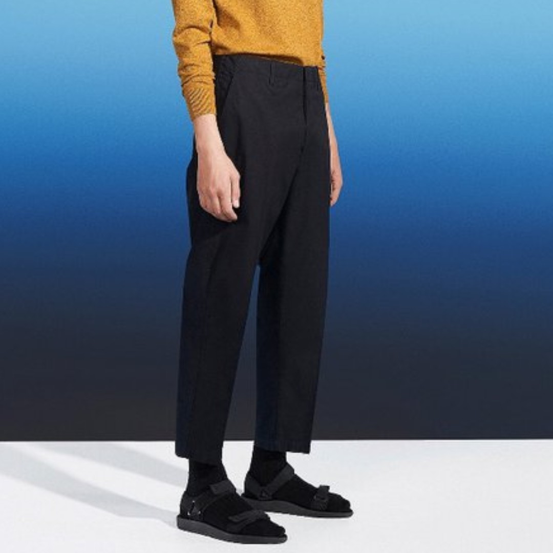 U Wide Fit Tapered Pants