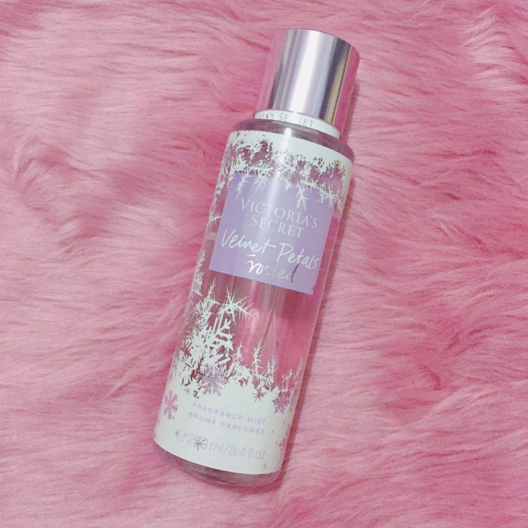 Victoria S Secret Fragrance Mist Velvet Petals Frosted Beauty Personal Care Fragrance