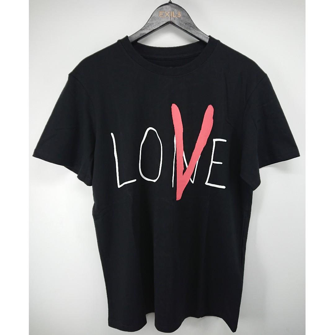 VLONE ☆ LOVE Black T-Shirt
