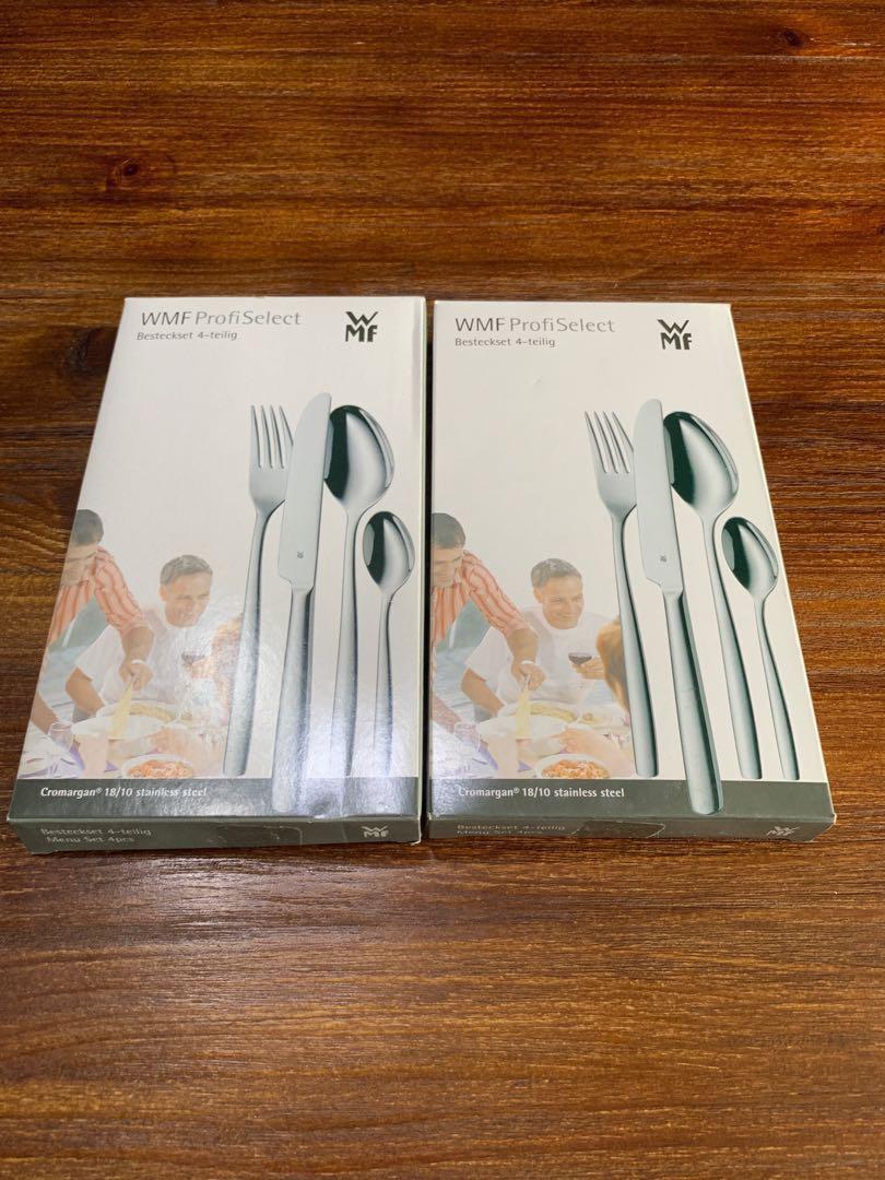 WMF ProfiSelect 4 Piece Cutlery Set, Furniture & Home Living ...