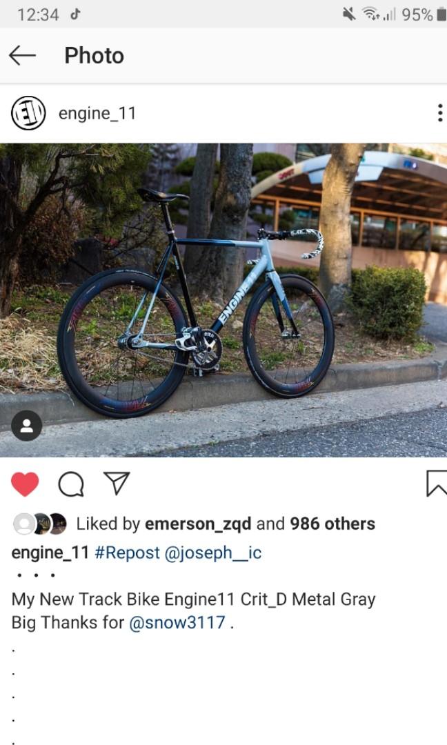 Wts Engine 11 Crit D 19 Bicycles Pmds Bicycles Fixies On Carousell