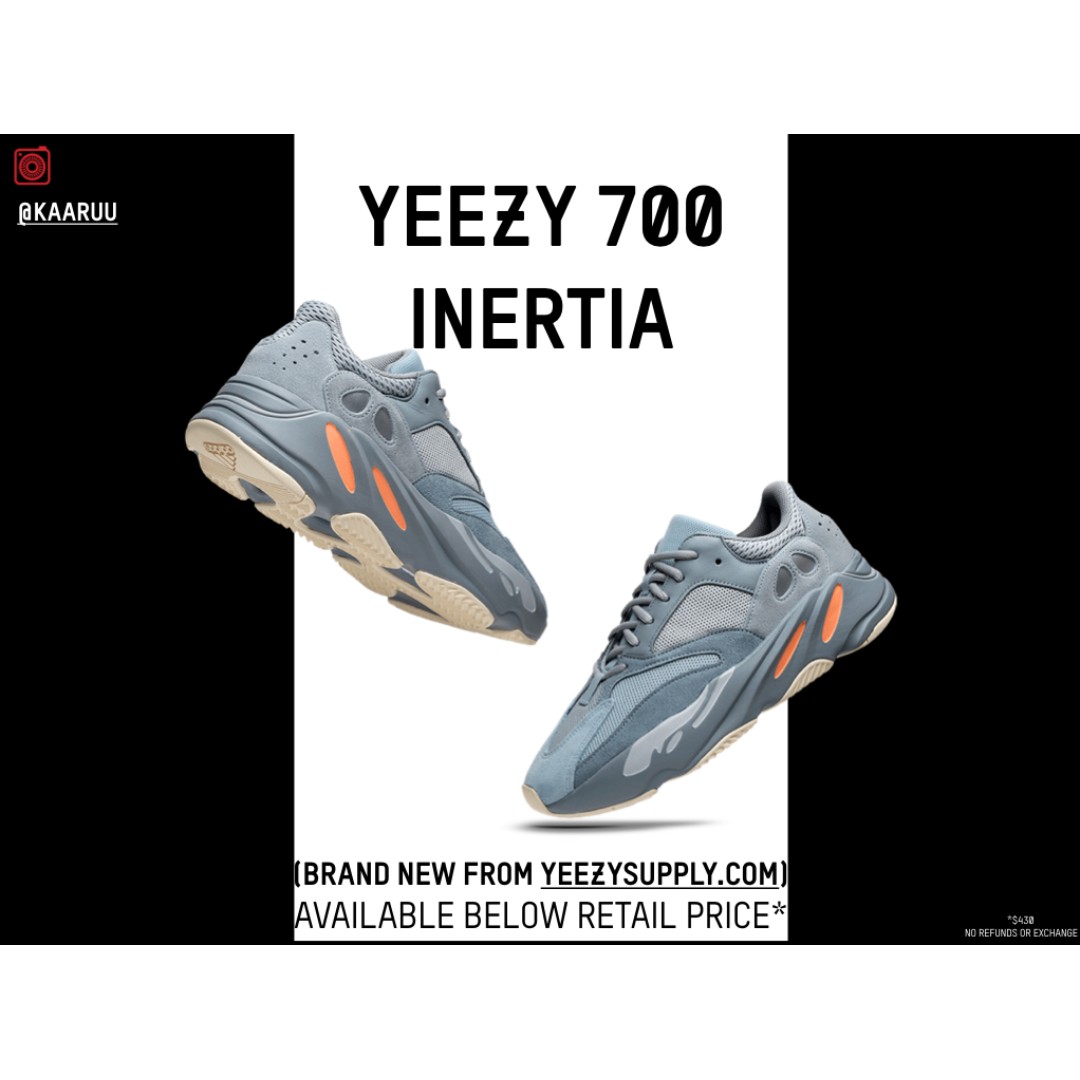yeezy 700 inertia retail price