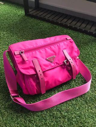 Authentic small Prada Vela - lightly used