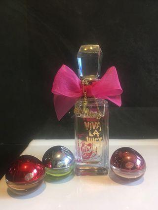 Viva La Juicy and Dkny mini perfumes