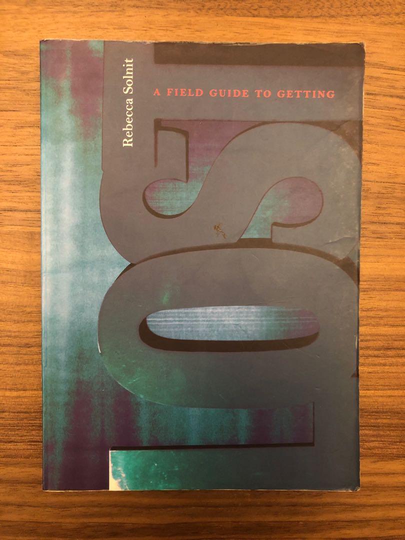 A Field Guide To Getting Lost Rebecca Solnit Books Stationery