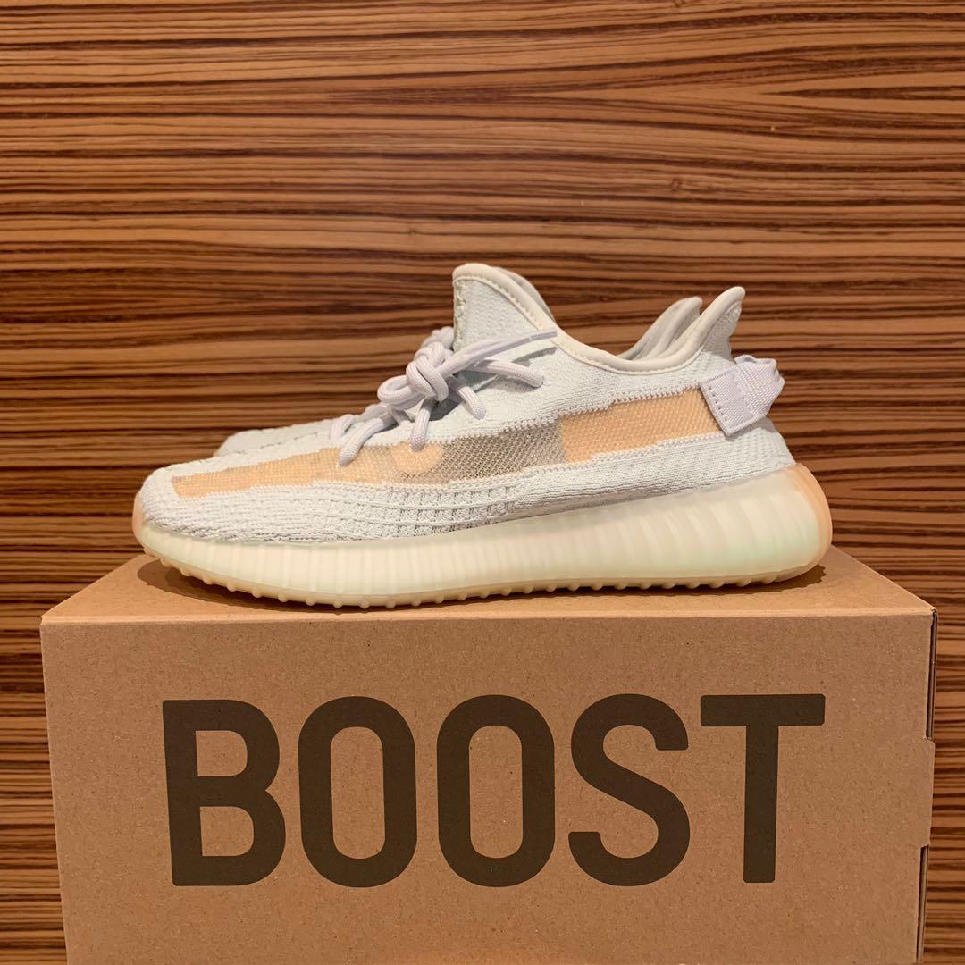 New Adidas Yeezy 350V2 Hyperspace Review On Feet