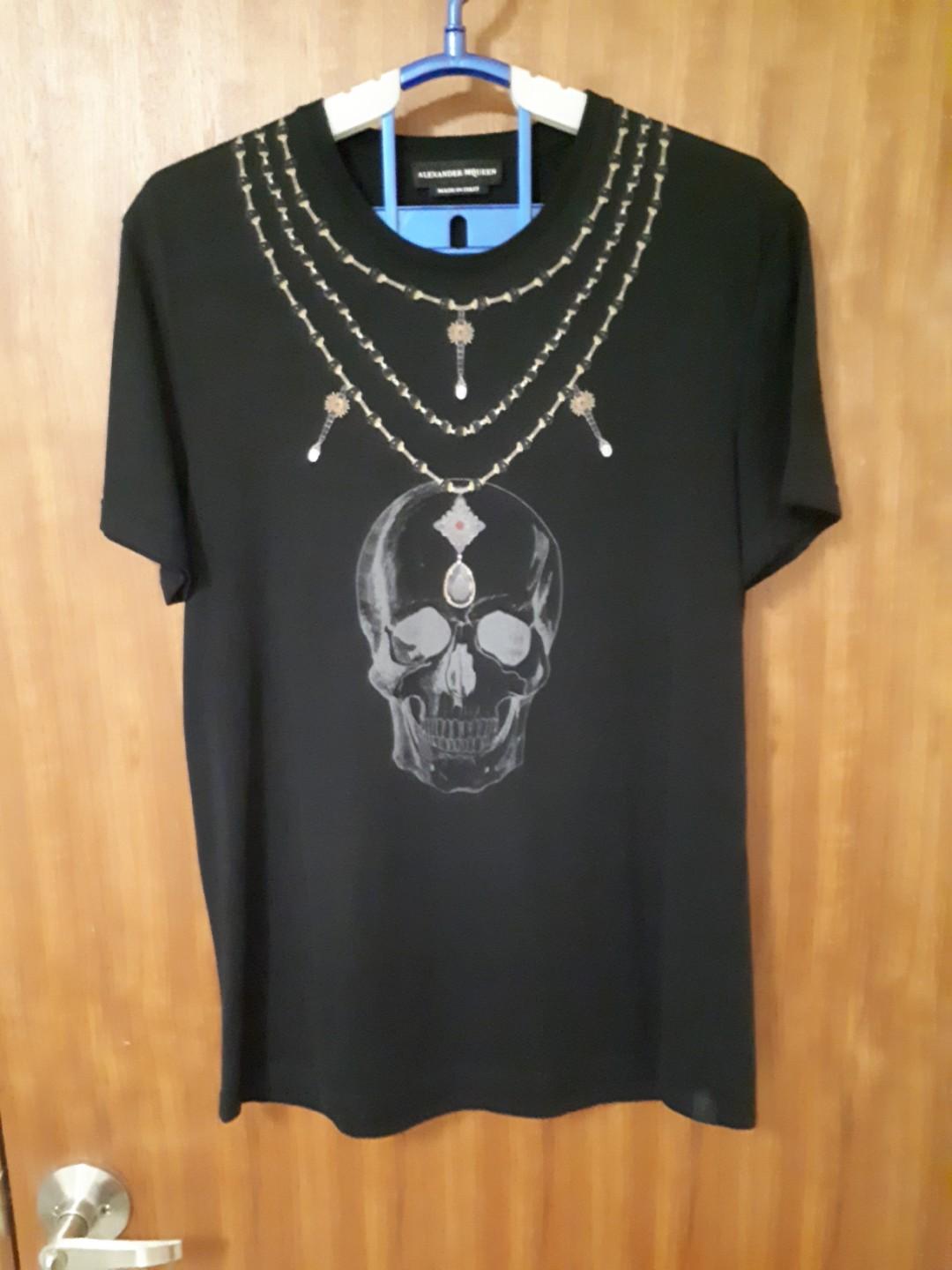 alexander mcqueen mens tshirt