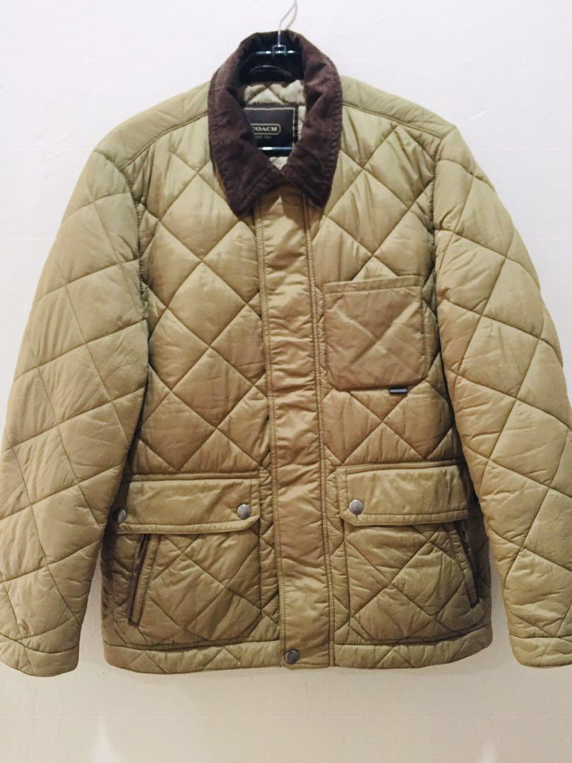 Coach 2024 quilted jacket