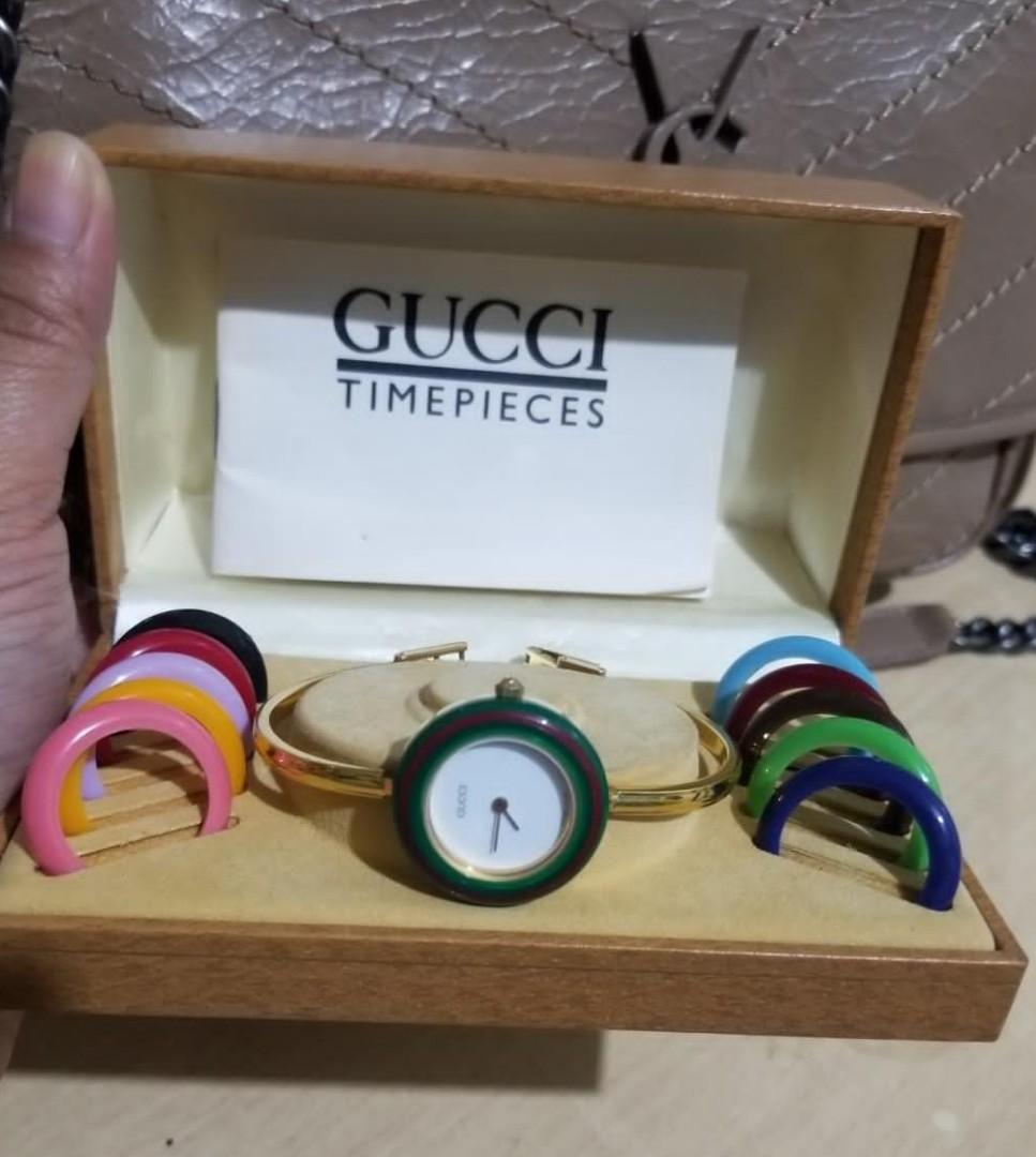 gucci watch bangle original