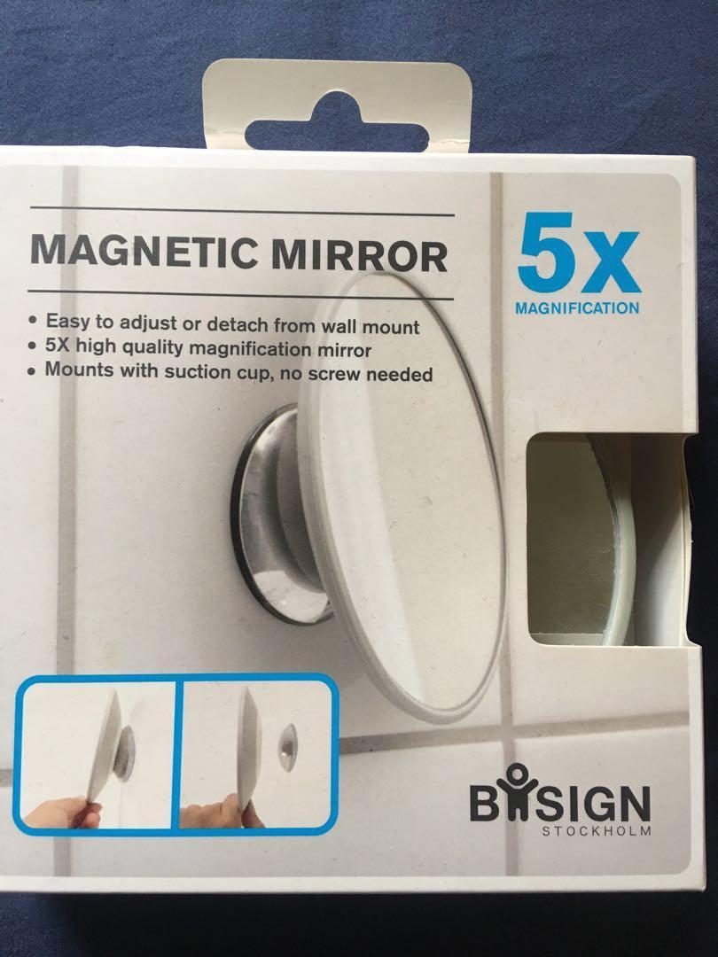 Bisign 5x Magnetic Mirror Brand New Still In Box Health