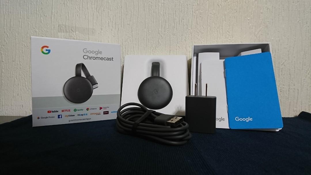Google Chromecast 3 第三代媒體串流播放器 電腦3c 其他電子產品在旋轉拍賣