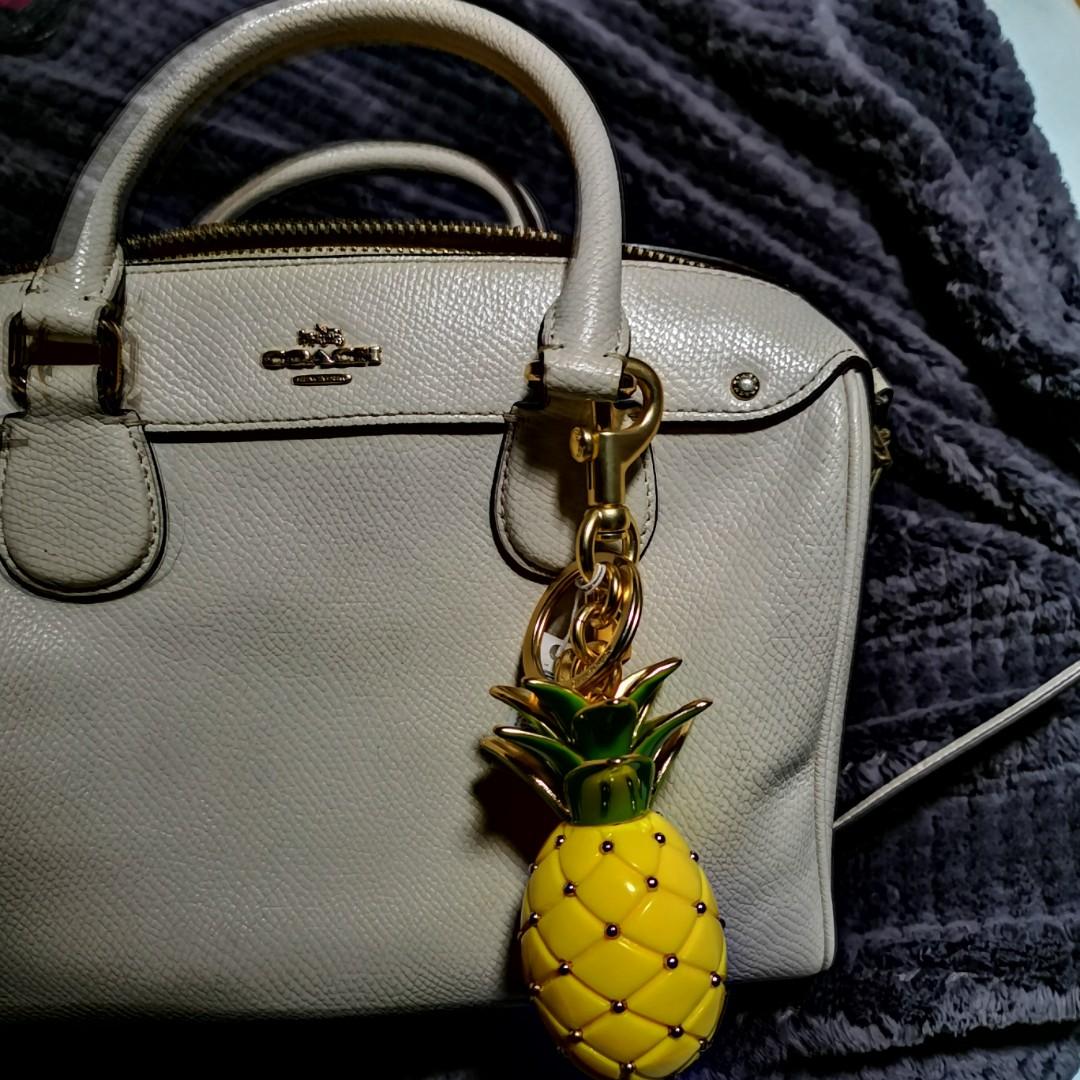 Coach pineapple best sale purse