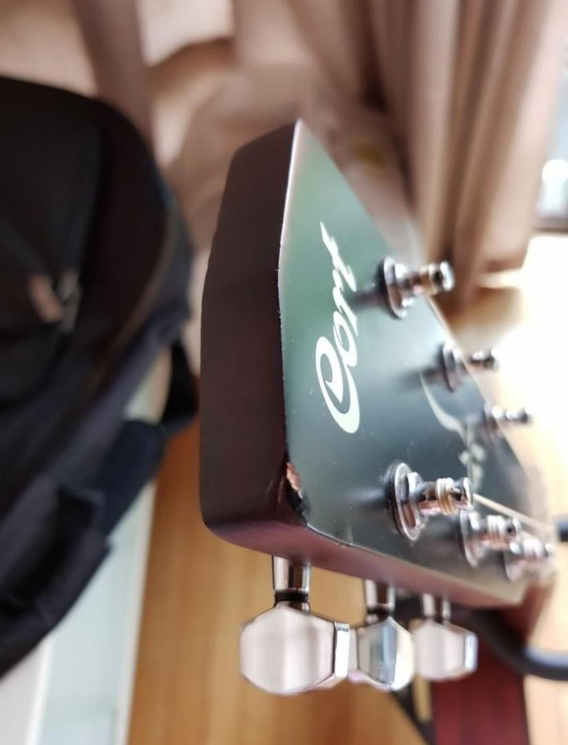 Cort Jade1-OP Acoustic Guitar with Bag, Hobbies & Toys, Music & Media ...