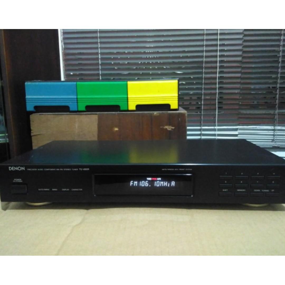 Denon TU490R Precision Audio Component Amfm Stereo Tuner, Hobbies