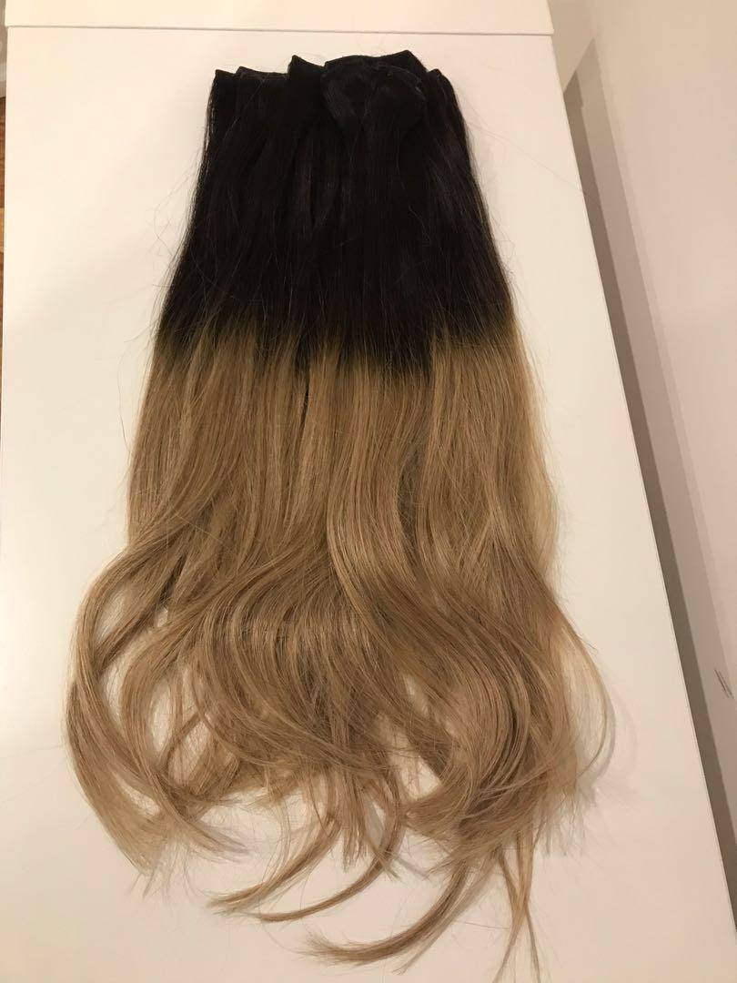 Eden Blonde Ombre Hair Extensions Health Beauty Hair Care