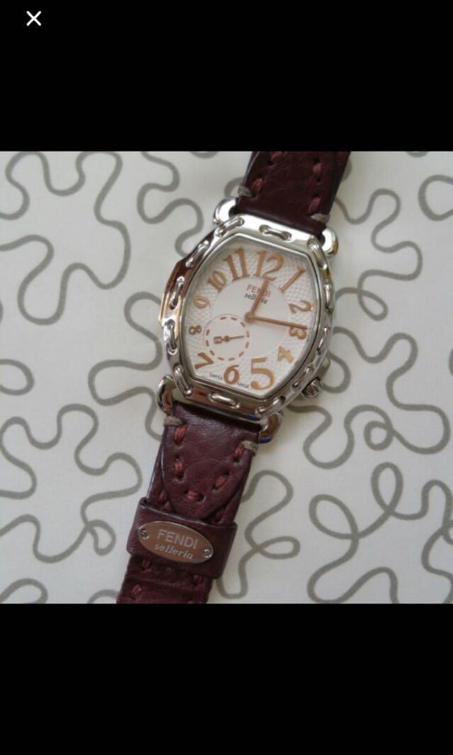 Fendi Selleria Watch, Luxury, Watches on Carousell