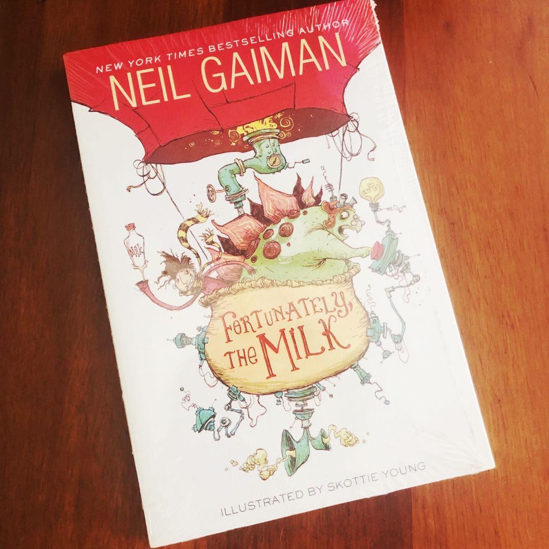 Fortunately The Milk By Neil Gaiman Buku Alat Tulis Buku Anak