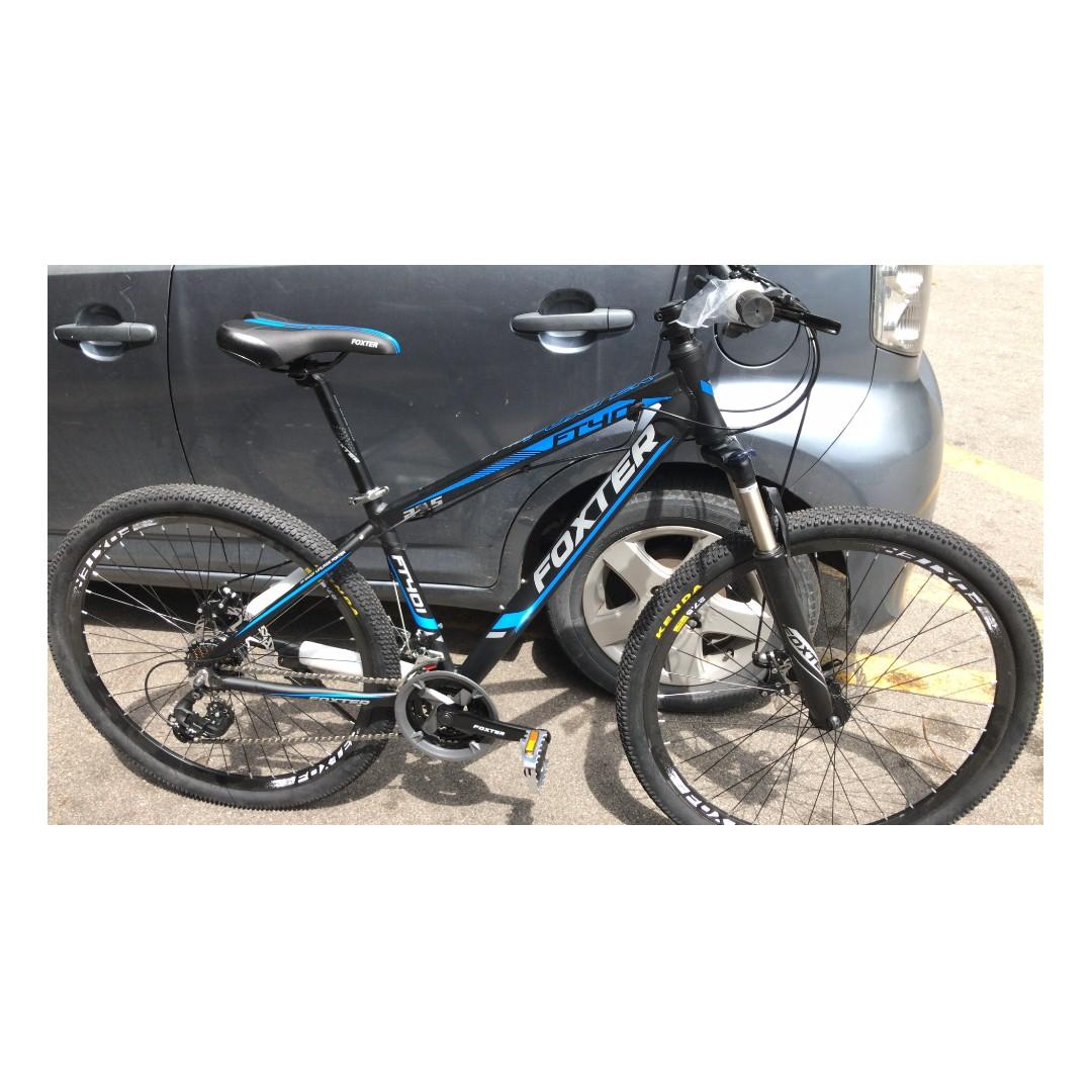 Foxter bike black new arrivals