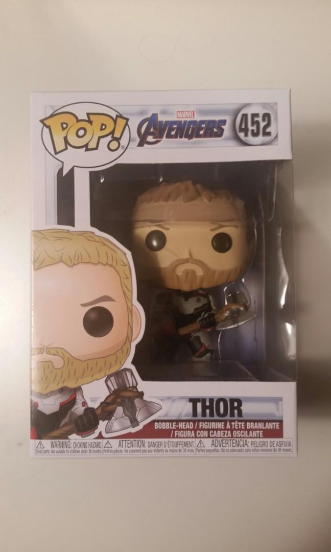 Funko Pop Avengers Endgame Thor 452 Toys Games Toys On Carousell