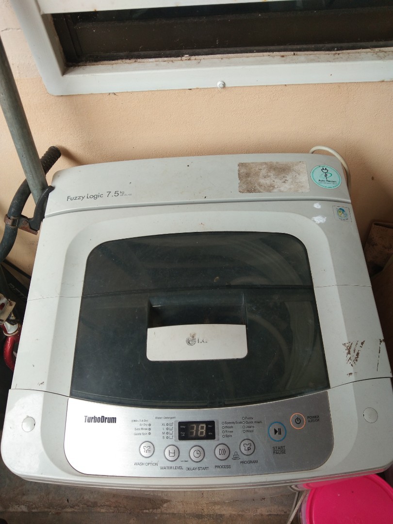 Gayaraya Mesin Basuh Lg 7 5kg Kitchen Appliances On Carousell